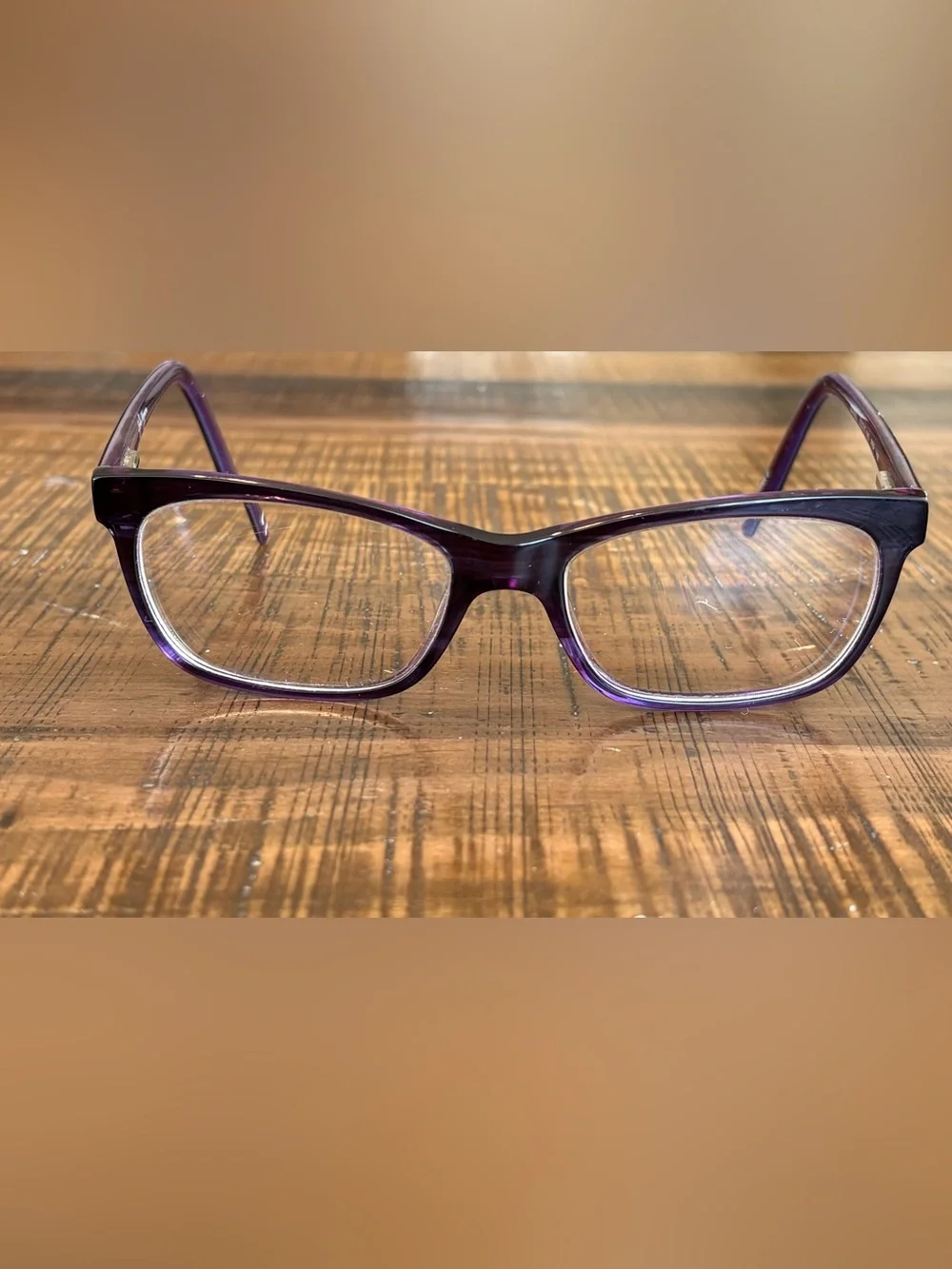 Sofia Vergara “Isobel” Purple Tortoise Eyeglass Frames 53-17-140